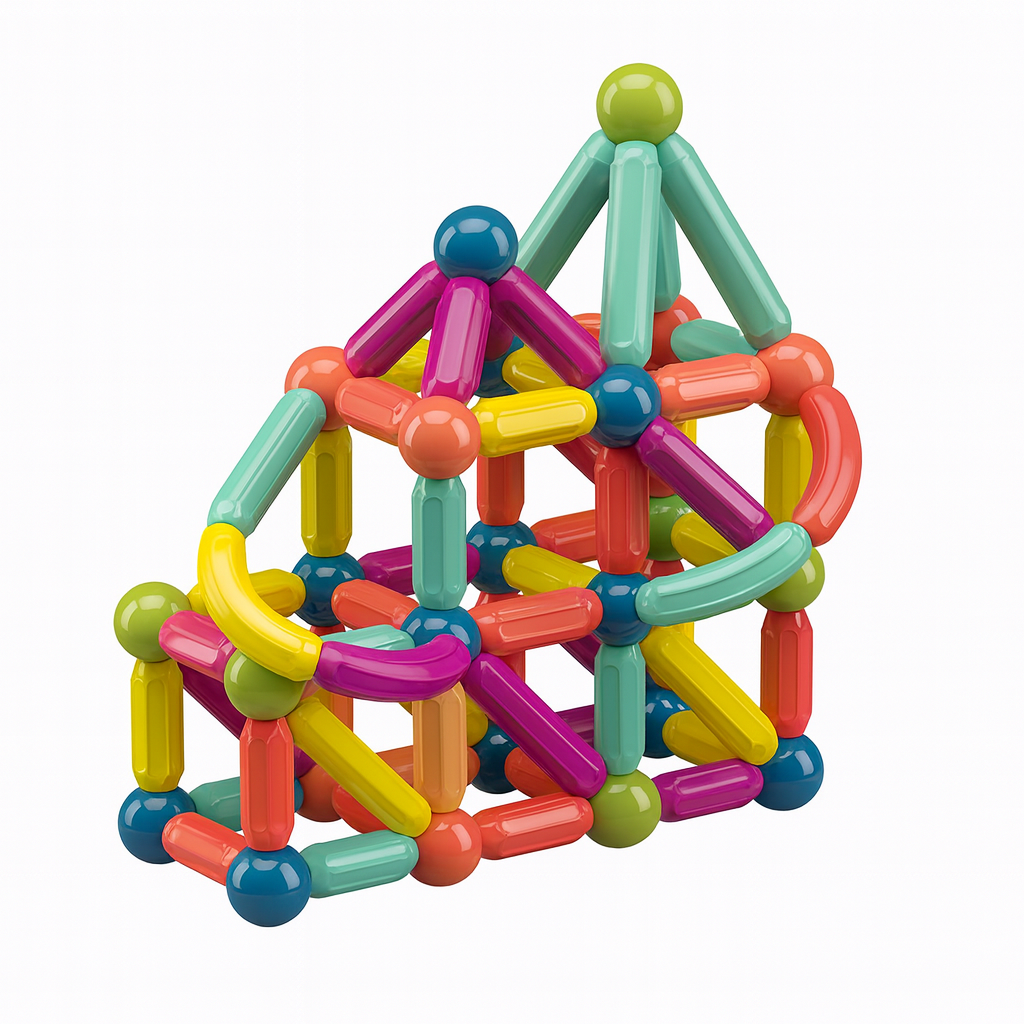 Edukacyjne Klocki Magnetyczne – Zabawa, która Uczy